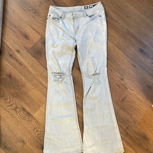 Miss Me Light Blue Flare Jeans